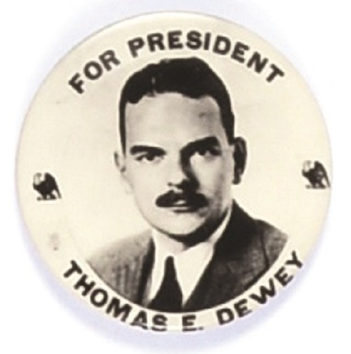 Scarce Dewey for President Sharp Photo Pin