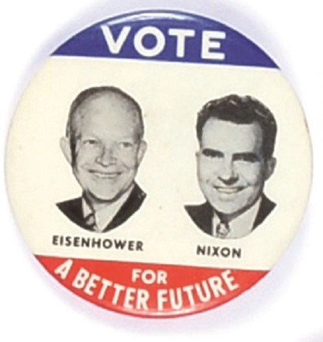Eisenhower, Nixon Vote for a Better Future