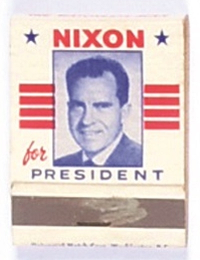 Nixon for President Matchbook