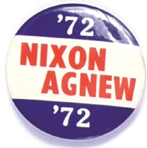 Nixon, Agnew 72 Red, White and Blue