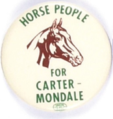 Horse People for Carter, Mondale