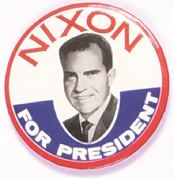 Nixon for President 1960 Celluloid