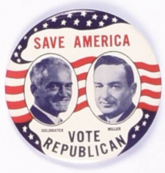 Goldwater, Miller Save America Jugate