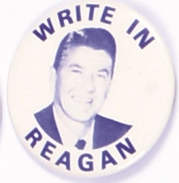 Write In Reagan