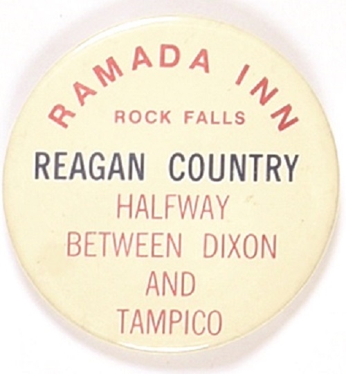 Ronald Reagan, Rock Falls, Illinois, Ramada Inn