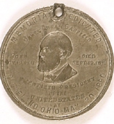 Garfield Memorial Pewter Medal