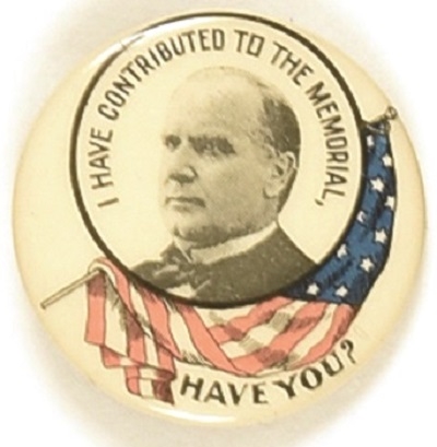 McKinley I Have Contributed to the Memorial