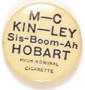 McKinley, Hobart Sis-Boom-Ah