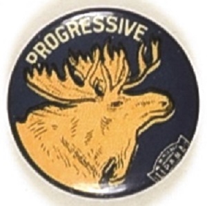 Theodore Roosevelt Progressive Bull Moose