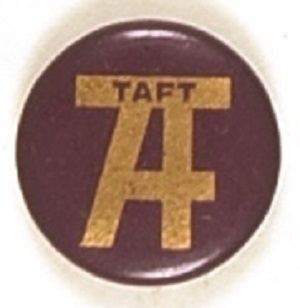 Taft Purple and Gold T-A-F-T