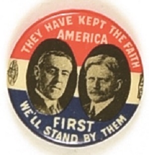 Wilson, Marshall Kept the Faith America First