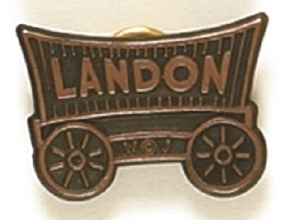 Alf Landon Covered Wagon Stud