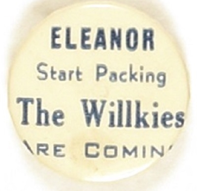 Eleanor Start Packing the Willkies are coming