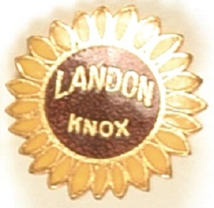 Landon and Knox Enamel Sunflower