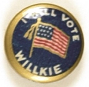 I Will Vote Willkie