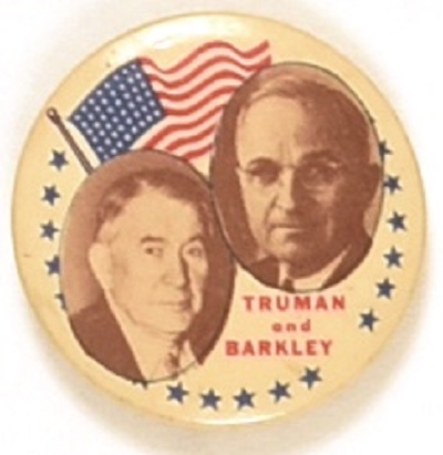 Truman, Barkley Classic Flag and Stars Jugate