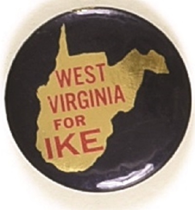 West Virginia for Ike State Set Pin