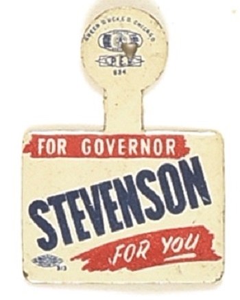 Stevenson for Governor Tab