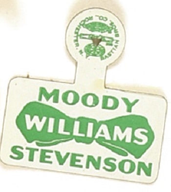 Stevenson, Moody, Williams Michigan Coattail Tab