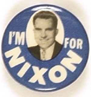 Im for Nixon Early Photo Scarce Version