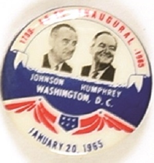 Johnson, Humphrey 45th Inaugural Jugate