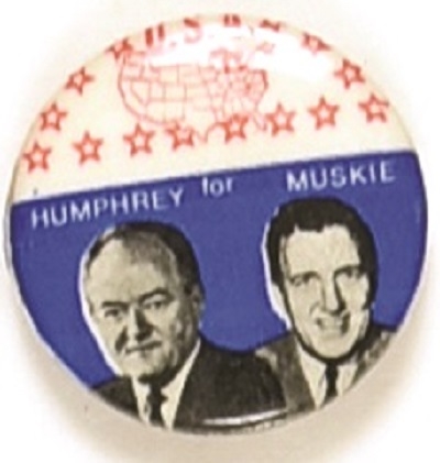 Humphrey, Muskie USA Jugate