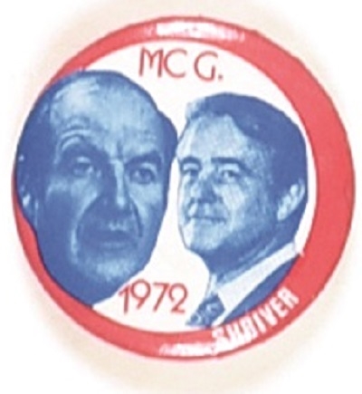 McGovern McG and Shriver 1972