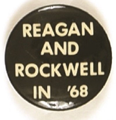 Reagan and Rockwell in 68