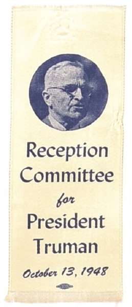 Truman Reception Committee Ribbon