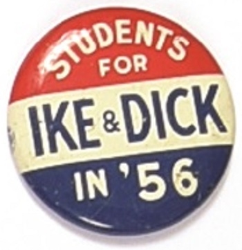 Students for Ike and Dick in 56