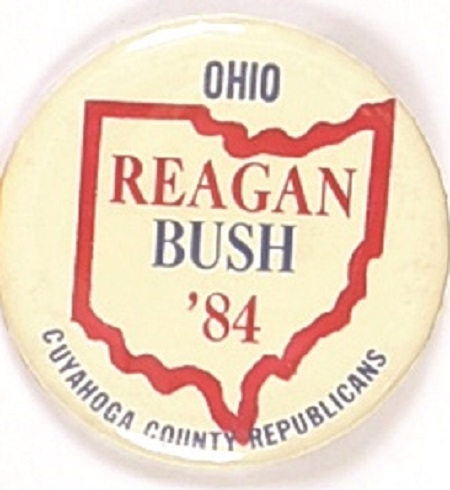 Reagan, Bush Cuyahoga County Ohio