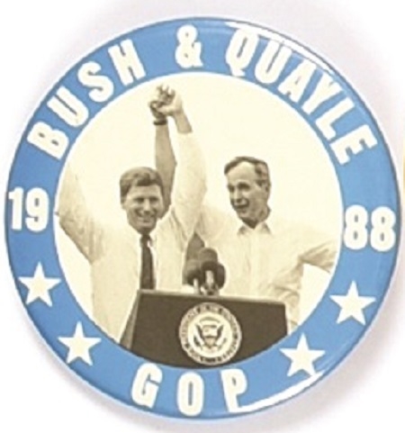 Bush and Quayle 1988 Jugate