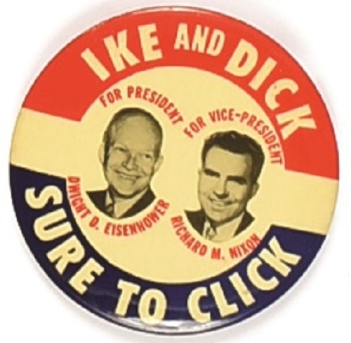 Ike and Dick Sure to Click Red Top Jugate