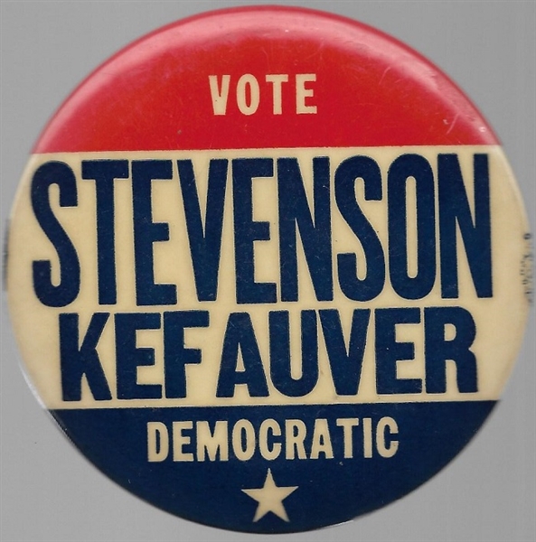 Stevenson, Kefauver Vote Democratic