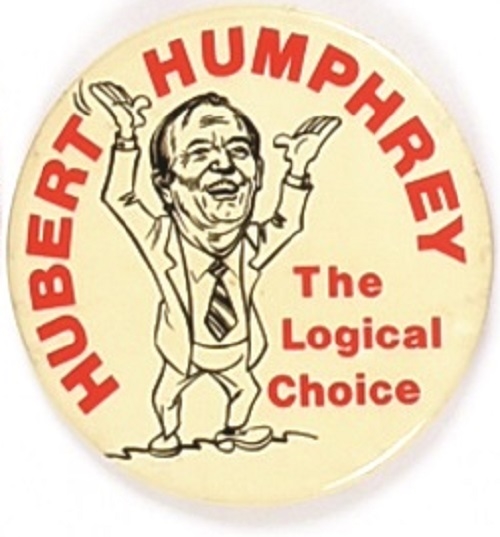Humphrey the Logical Choice Large Size Pin