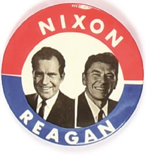 Nixon, Reagan 1968 Proposed Ticket