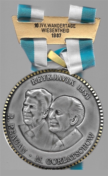 Reagan, Gorbachev Reykjavik Medal