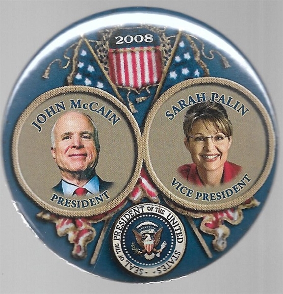 McCain, Palin Colorful Jugate