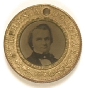 Stephen Douglas 1860 Ferrotype
