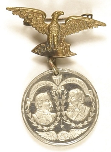 Cleveland-Thurman Medal and Eagle Pin