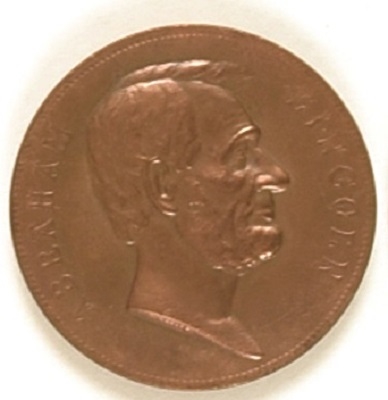 Lincoln Commemorative Copper Medal