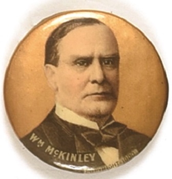 McKinley Gold Celluloid
