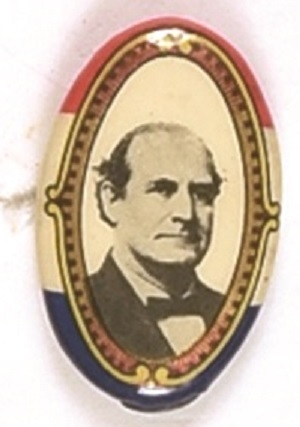 William Jennings Bryan Oval Celluloid