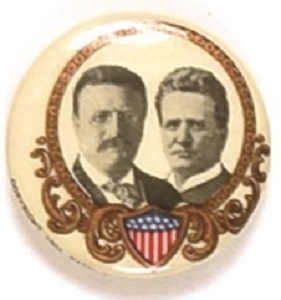 Roosevelt, LaFollette Shield and Filigree