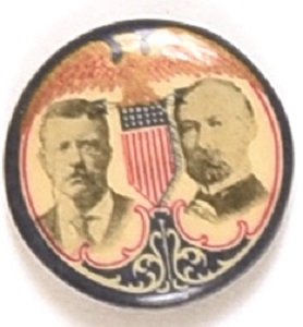 Roosevelt, Fairbanks Eagle and Shield Jugate