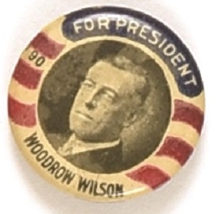 Wilson For President Red Stripes
