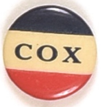 Cox Small Red, White, Blue Celluloid