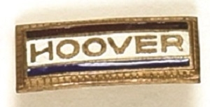 Hoover Red, White, Blue, Gold Enamel Pin