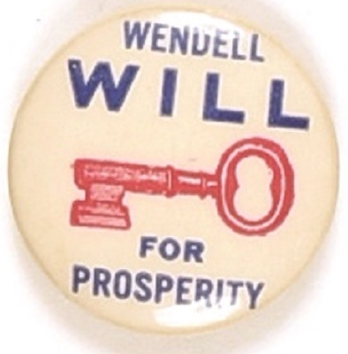 Wendell Willkie, Will-Key for Prosperity