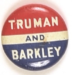 Truman and Barkley RWB Litho